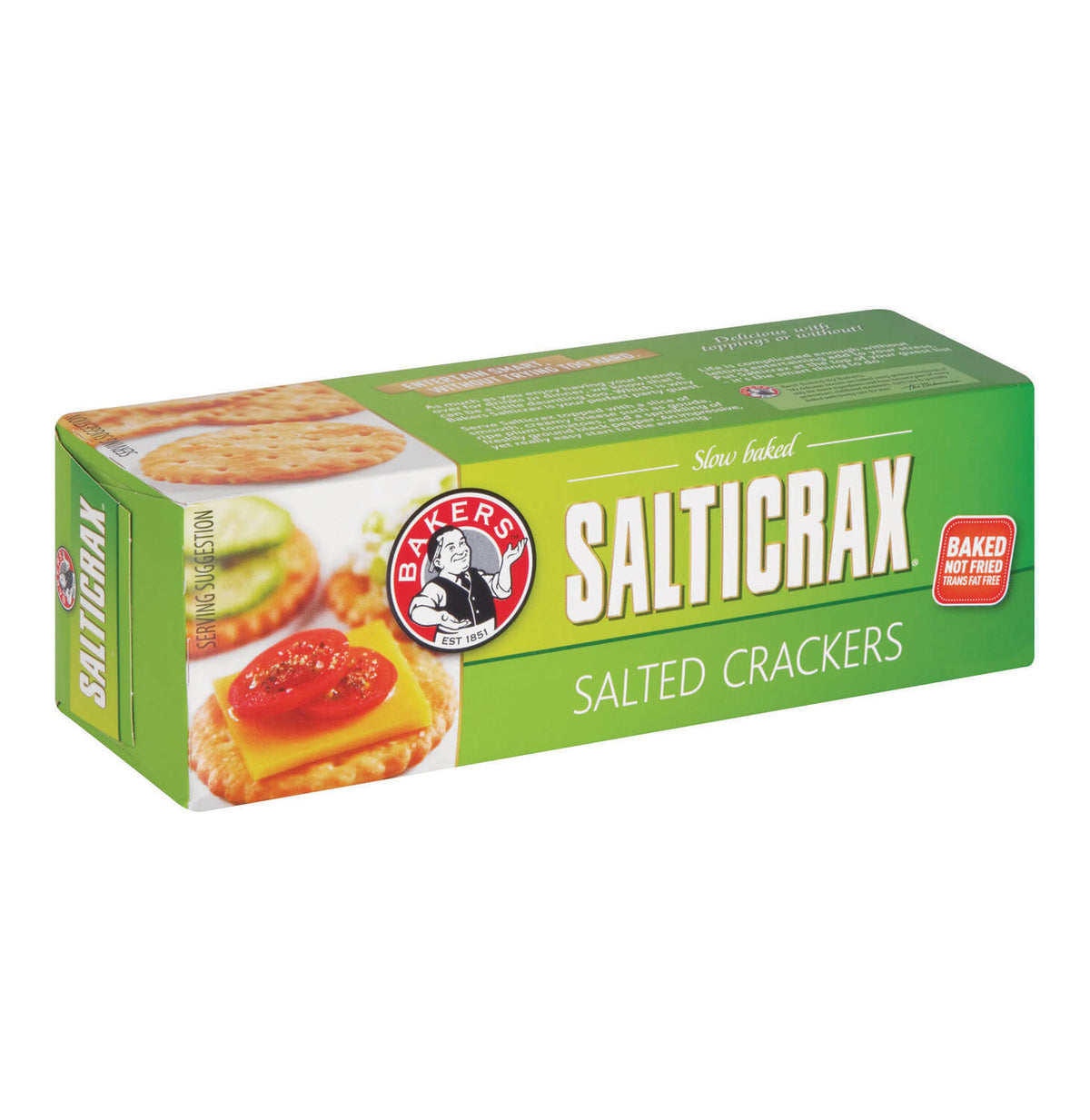 Bakers (Pyotts) Salticrax Salted Crackers Kosher 200g