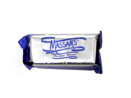 Massams Nougat Honey Almond Bar (Kosher) 25g