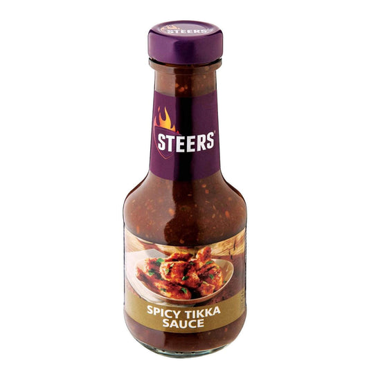 BEST BY JULY 2026: Steers Spicy Tikka Sauce 375ml