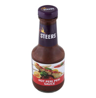 BEST BY APRIL 2024: Steers Hot Peri Peri Sauce 375ml