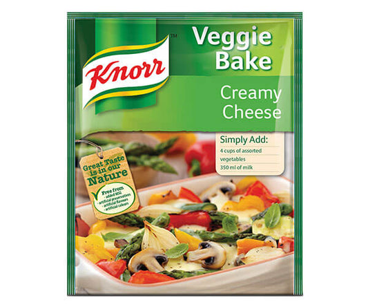 BEST BY MAY 2026 Knorr Sauce Veggie Bake Creamy Cheese 43g