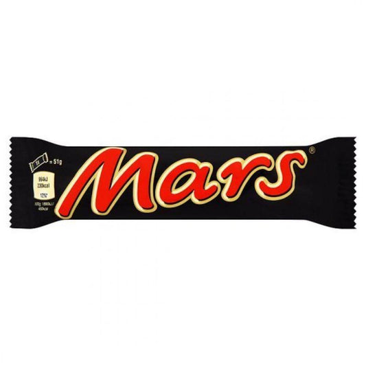 Mars Bar HEAT SENSITIVE ITEM. PLEASE ADD ITEM 122942 TO THE ORDER TO TRY TO PROTECT CHOCOLATES FROM HEAT DAMAGE. 51g