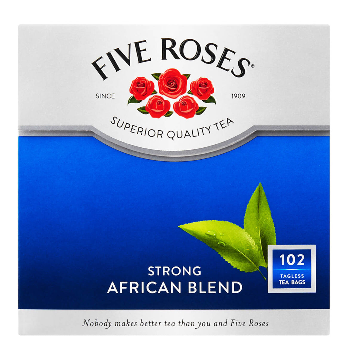 Five Roses Tea African Blend Strong Tea Bags (Pack Of 102 Bags