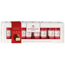 Niederegger Klassiker 8 Pieces HEAT SENSITIVE ITEM. PLEASE ADD ITEM 122942 TO THE ORDER TO TRY TO PROTECT CHOCOLATES FROM HEAT DAMAGE 100g
