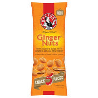 FLASH SALE: Bakers Ginger Nuts Mini Biscuits Bags (Pack of 5x40g) 200g