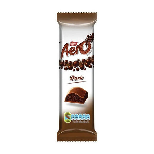 Nestle Confectionery Choc Slab Aero Dark (Kosher) HEAT SENSITIVE ITEM. PLEASE ADD ITEM 122942 TO THE ORDER TO TRY TO PROTECT CHOCOLATES FROM HEAT DAMAGE. 85g