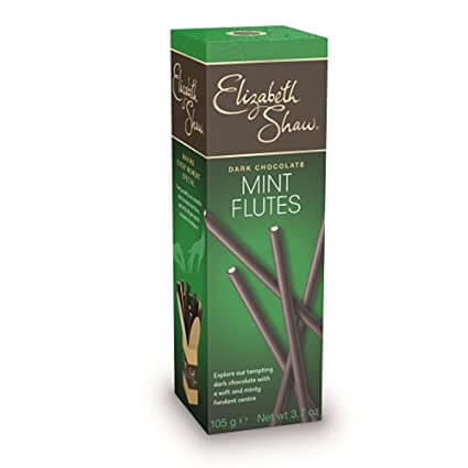 Elizabeth Shaw Dark Mint Flutes 105g