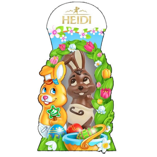 Heidi Easter Baby Bunny HEAT SENSITIVE ITEM. PLEASE ADD ITEM 122942 TO THE ORDER TO TRY TO PROTECT CHOCOLATES FROM HEAT DAMAGE. 100g