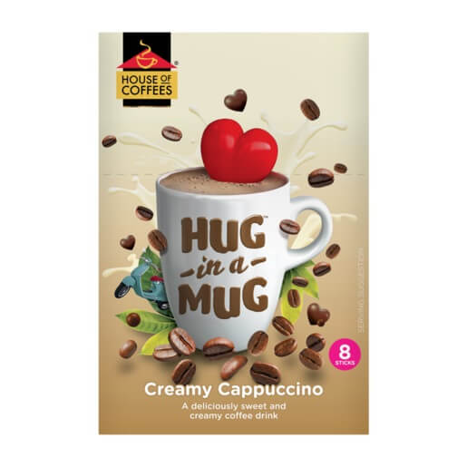 House of Coffees Hug in a Mug Creamy Cappuccino 192g