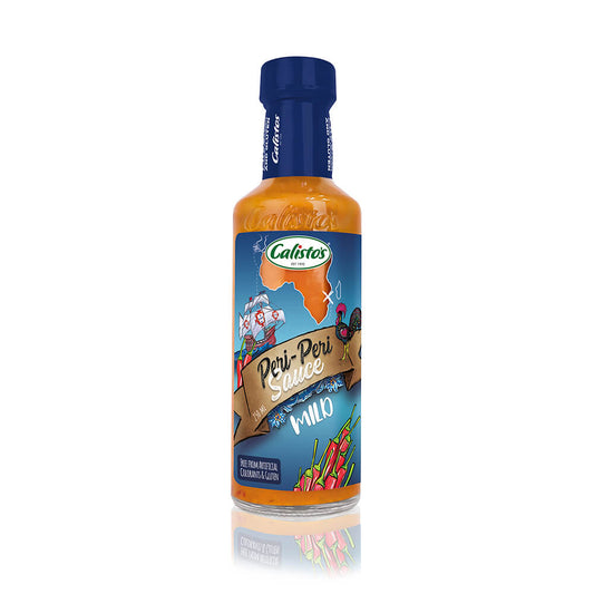Calistos Mild Peri Peri Sauce Tall 250ml