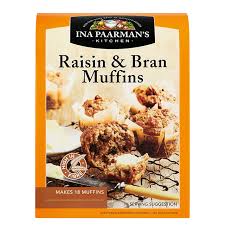 Ina Paarman Bake Mixes Raisin and Bran Muffins Box 700g