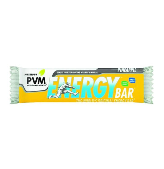 BEST BY MARCH 2026: Pvm Bar Pineapple Energy Bar 45g