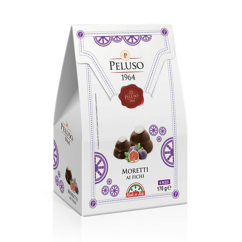 Dolci Peluso Moretti Chocolate Cookies with Fig Jam Al Fichi (Fig