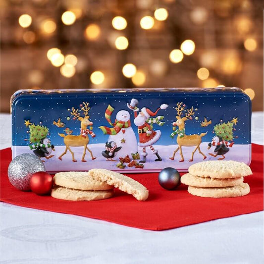 Grandma Wilds Embossed Santas Starry Night Tin 150g