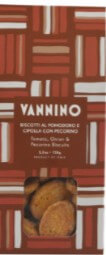Vannino Tomato Onion and Pecorino Cheese Savory Biscuits 150g