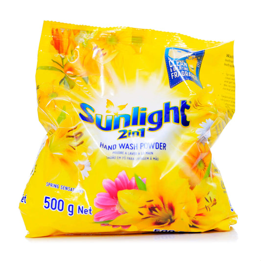 Sunlight Washing Powder Hand Washing 2 in 1 Spring Sensation 500g