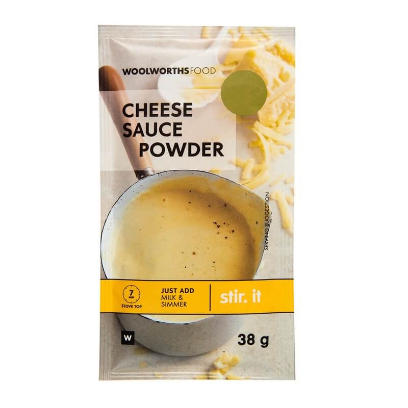 Woolworths Cheese Sauce Powder Sachet 38g