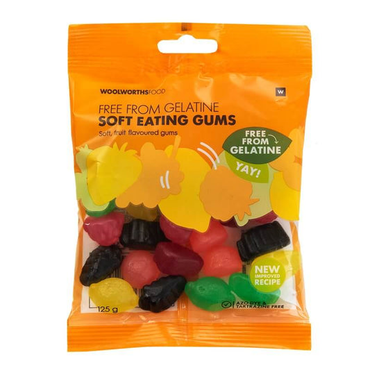 Woolworths Soft Eating Gums 125g