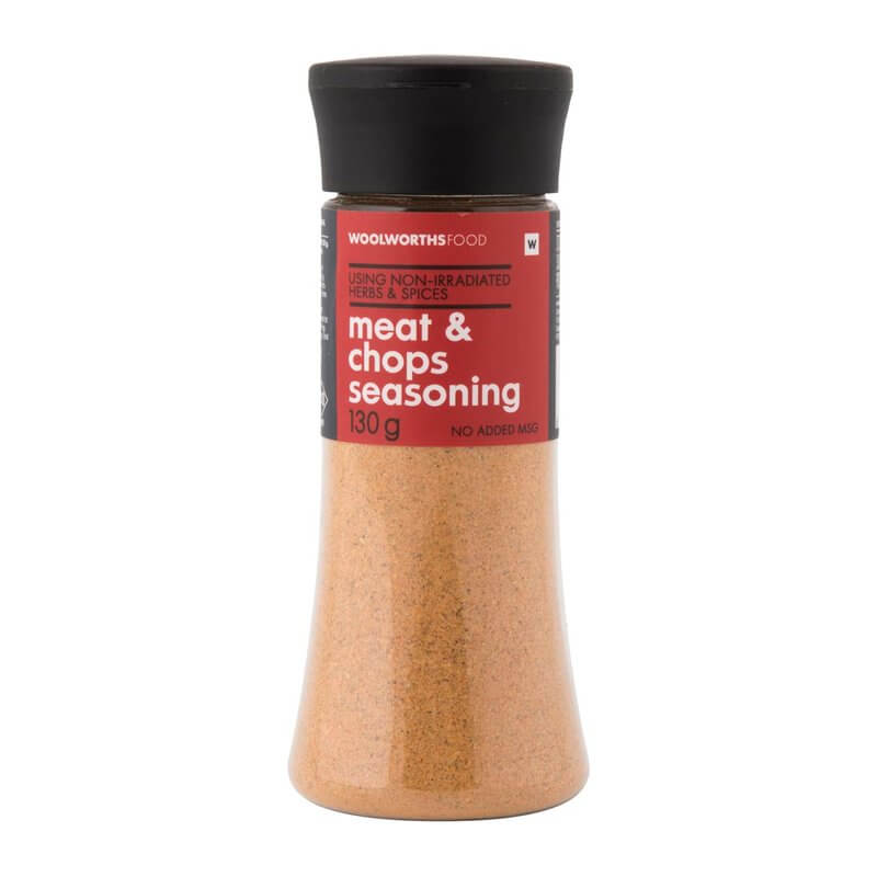 Woolworths Meat and Chops Seasoning Shaker 130g