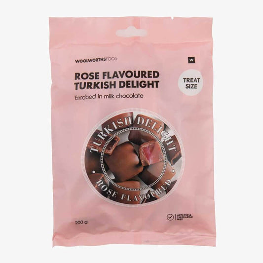 Woolworths Rose Flavoured Turkish Delight Mini 200g