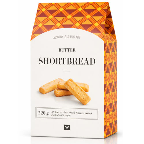 Woolworths Butter Shortbread Fingers 220g