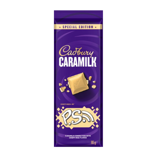 Cadbury Dairy Milk PS Caramilk Chocolate Slab 80g