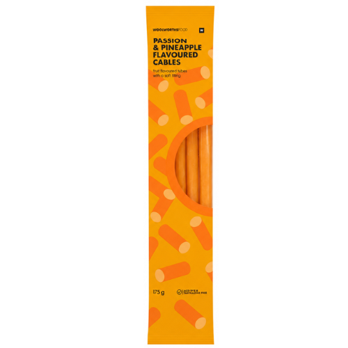 Woolworths Passion and Pineapple Cables 175g