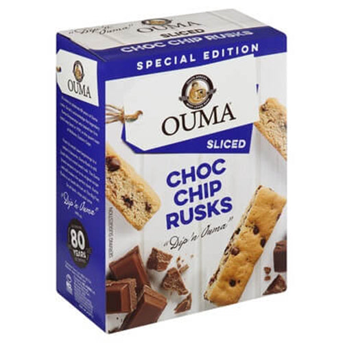 Nola Ouma Rusks Chocolate Chip Sliced 450g