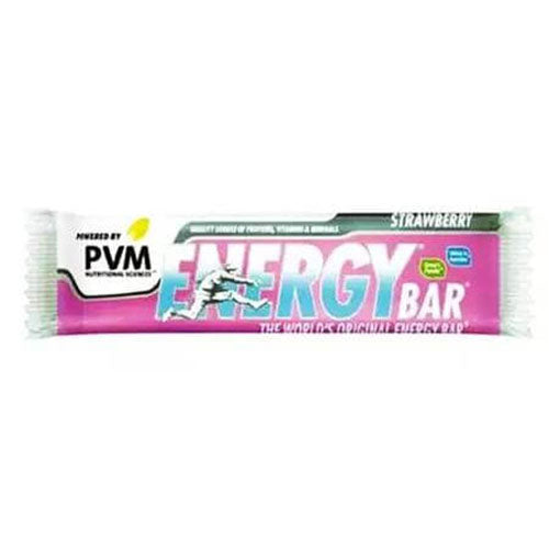 PVM Strawberry Energy Bar 45g