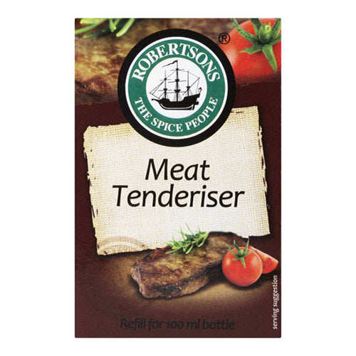 Robertsons Spice Meat Tenderizer Refill Box (Kosher) 100g