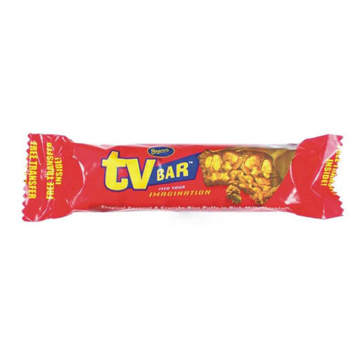 Beacon Tv Bar Milk Chocolate (Kosher) HEAT SENSITIVE ITEM. PLEASE ADD ITEM 122942 TO THE ORDER TO TRY TO PROTECT CHOCOLATES FROM HEAT DAMAGE. 47g
