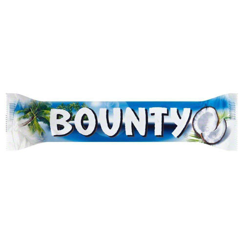 Mars Bounty Milk Chocolate Bar HEAT SENSITIVE ITEM. PLEASE ADD ITEM 122942 TO THE ORDER TO TRY TO PROTECT CHOCOLATES FROM HEAT DAMAGE. 57g