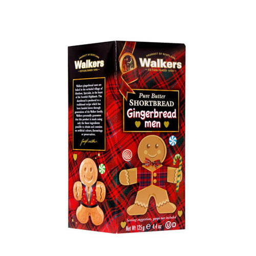 Walkers Shortbread Gingerbread Men 125g