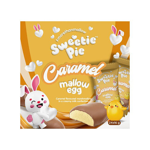 Beyers Sweetie Pie Caramel Mallow Egg CASE of (24x16g) 384g