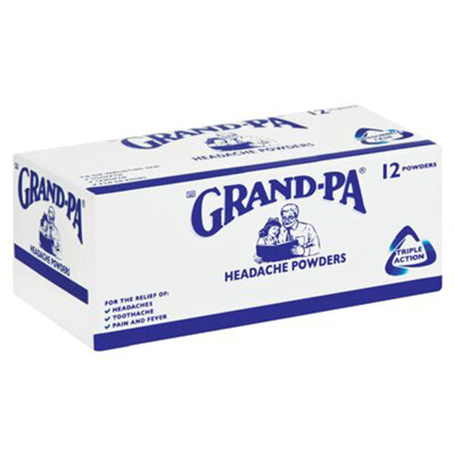 Grand Pa Headache Powders 1g