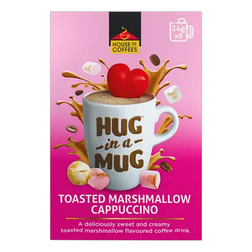 BEST BY JULY: House of Coffees Hug in a Mug Toasted Marshmallow Cappuccino 192g