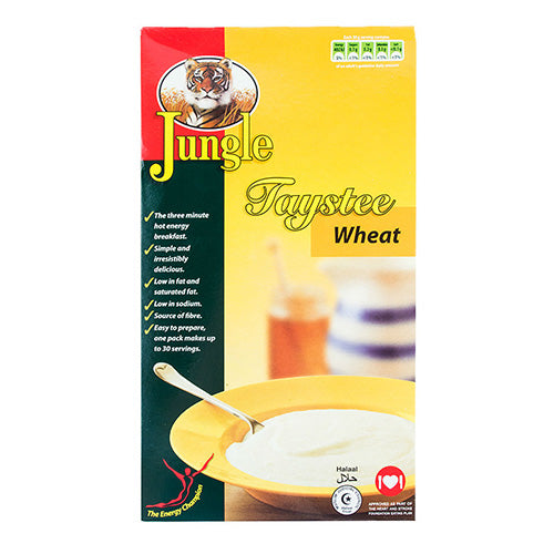 BEST BY June 2026 Jungle Taystee Wheat Porridge 1kg