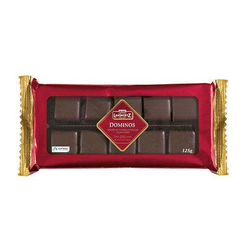 Lambertz Dominos Zartbitter 125g