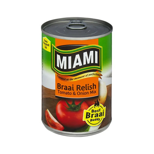 Miami Tomato and Onion Braai Relish 410g