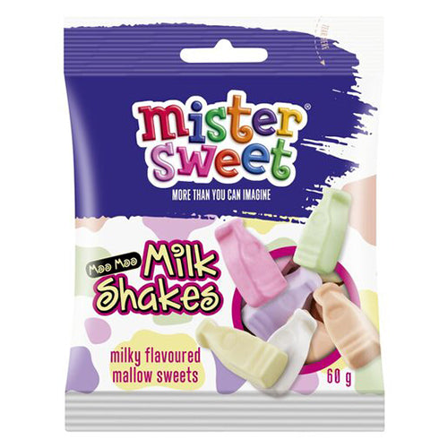 Mister Sweet Moo Moo Milk Shakes 60g