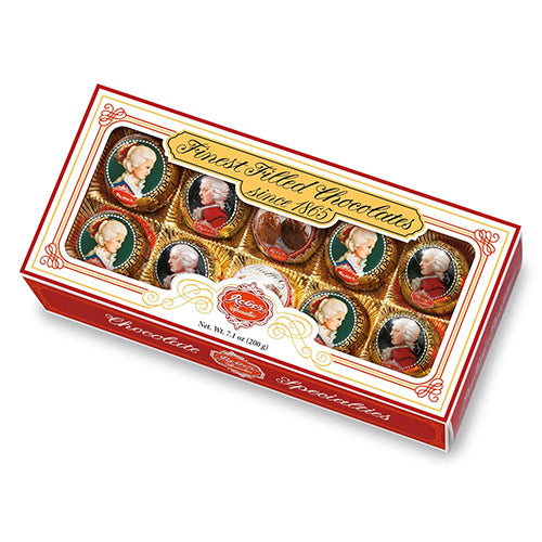 Reber Assorted Mozart Constanze and Truffle Kugel 10Pc 200g