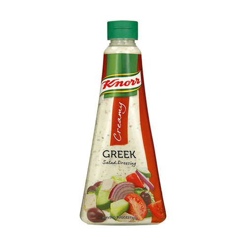 BEST BY JULY: Knorr Salad Dressing Creamy Greek 340ml