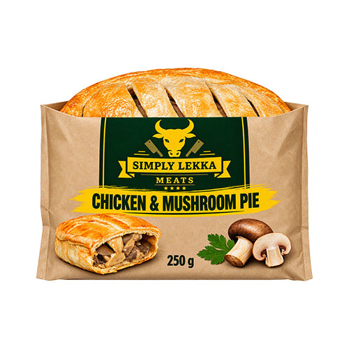 Simply Lekka Chicken and Mushroom Pie 250g