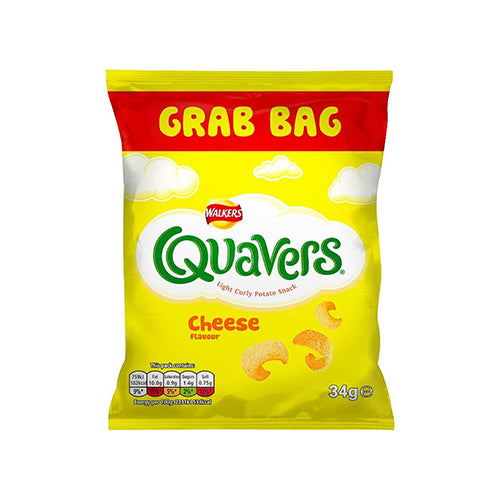 Walkers Quavers Cheese Flavor Crisps 34g