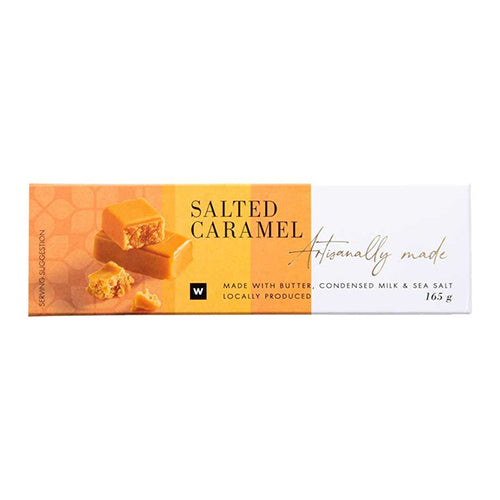 Woolworths Artisanally Made Salted Caramels 165g