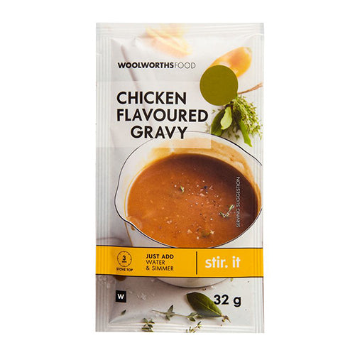Woolworths Chicken Flavoured Gravy Powder 32g