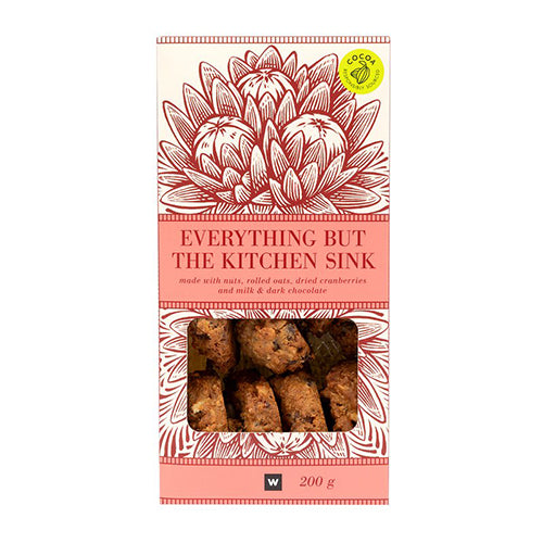 Woolworths Chunky Oats Cookies 200g