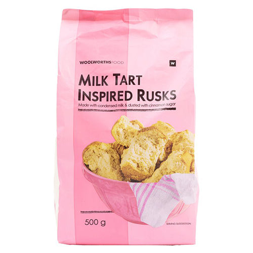 Woolworths Milktart Inspired Rusks 500g