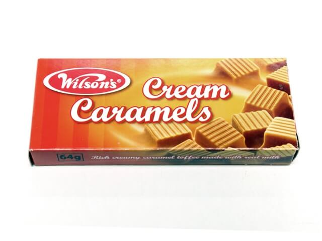 Wilsons Toffee Cream Caramels (Kosher) 64g