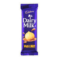 Cadbury Whole Nut Bar (HEAT SENSITIVE ITEM - PLEASE ADD A THERMAL BOX TO YOUR ORDER TO PROTECT YOUR ITEMS 80g